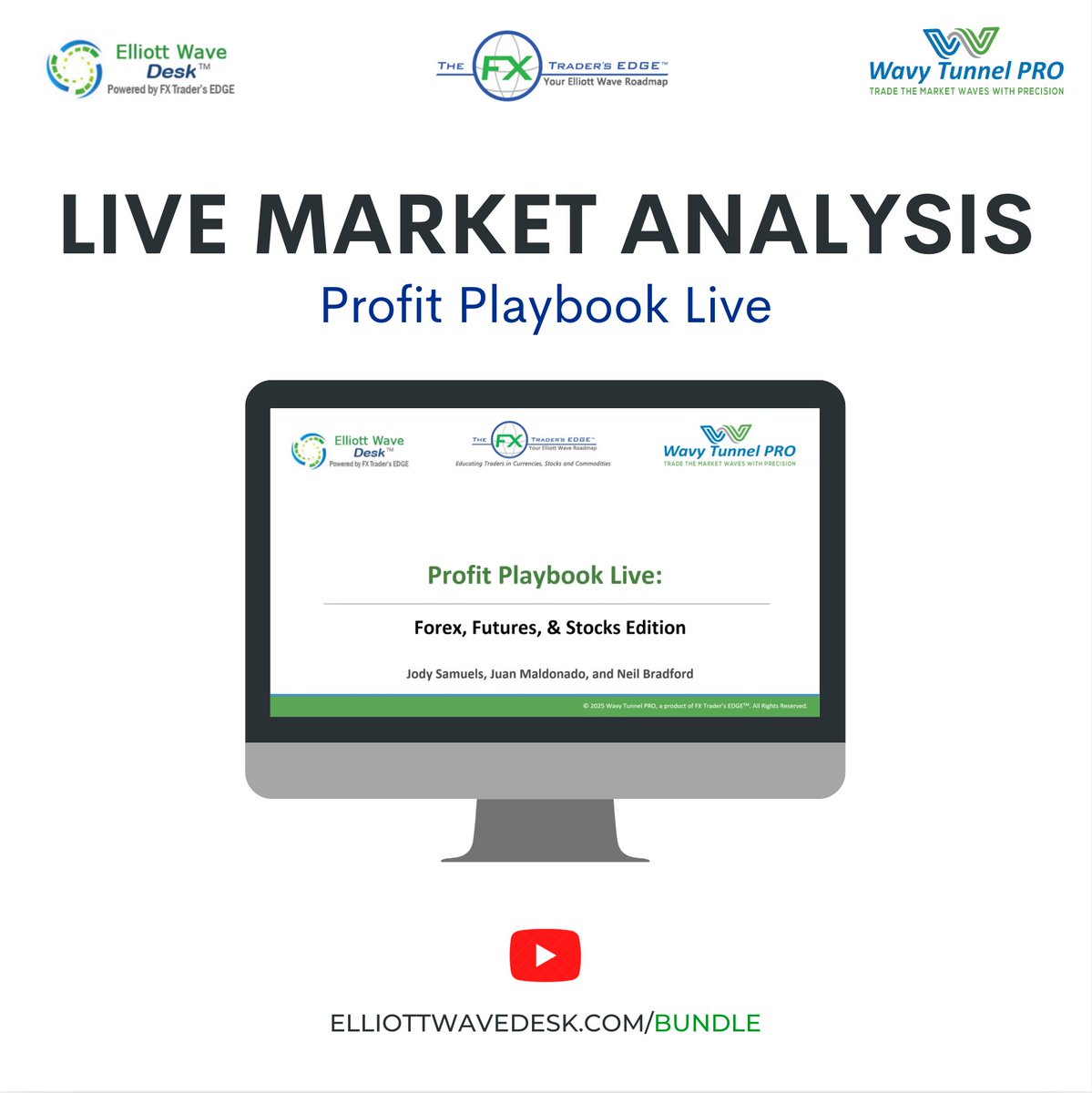 PROFIT PLAYBOOK LIVE replays are live!

🔎 Real-time Elliott Wave analysis
📊 Mastering market cycles &amp; trends
🎯 Advanced strategies for Forex, Futures &amp; Stocks

Don't miss these power-packed sessions! Watch now: elliottwavedesk.com/bundle/

#Forex #Trading #ElliottWave  #Futures