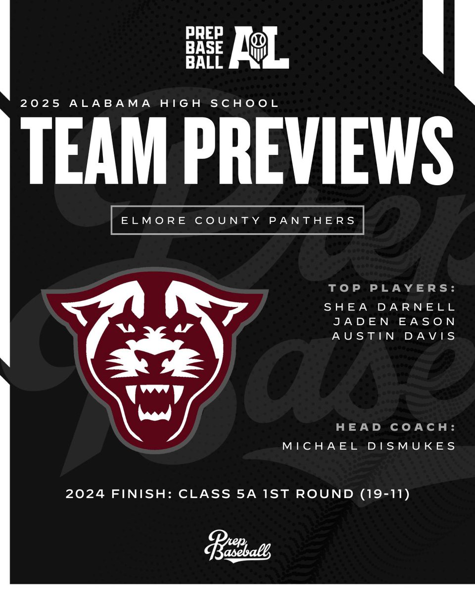 𝟐𝟎𝟐𝟓 𝐄𝐥𝐦𝐨𝐫𝐞 𝐂𝐨𝐮𝐧𝐭𝐲 𝐏𝐚𝐧𝐭𝐡𝐞𝐫𝐬 𝐏𝐫𝐞𝐯𝐢𝐞𝐰 🔍

Returning a strong core of senior returners, the Panthers look poised for a strong season in Class 5A in 2025.

Notable returners, team outlook, &amp; more below. ⤵️

🔗: loom.ly/OuYtw4Q ||