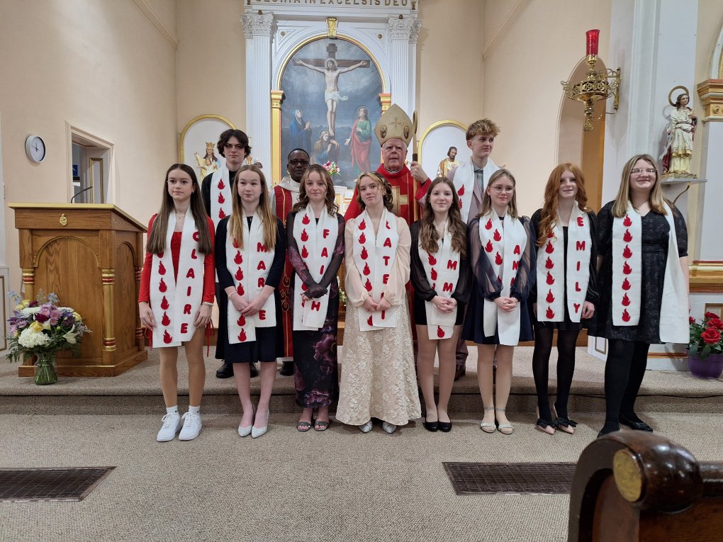 On behalf of St. Michael’s School and church community we would like to Congratulate our Confirmandi. Thank you to Bishop Bergie, Father Josephat , sponsors and our families for being their spiritual leaders. <a href="/bhncdsb/">BHNCDSB</a>