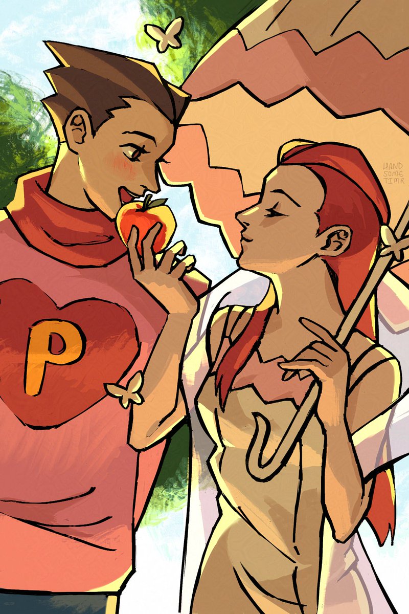handsometimr's tweet image. have a bite
#AceAttorney #DahliaHawthorne #PhoenixWright