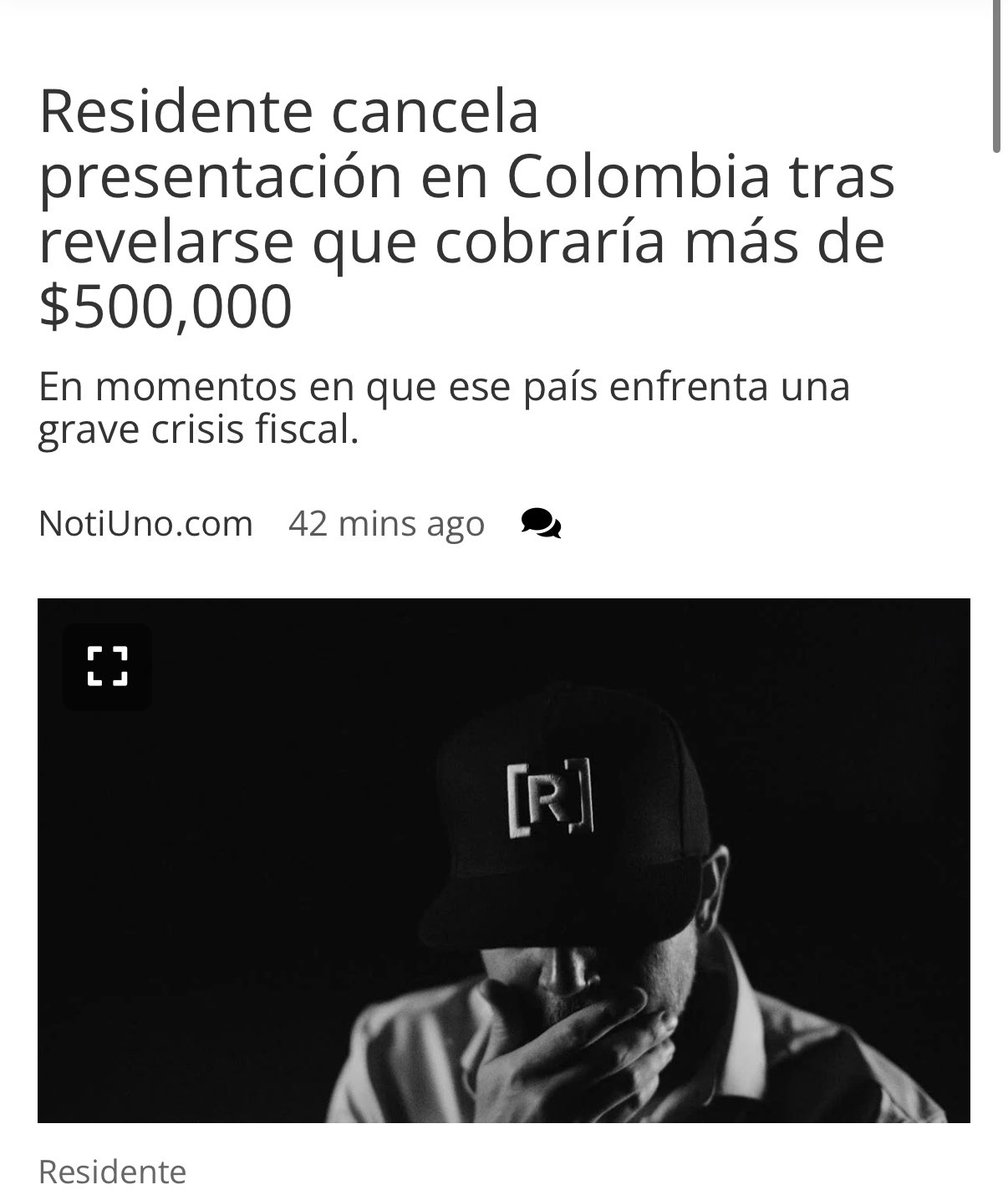 elitorrespr's tweet image. 🇨🇴¡SE QUITÓ RESIDENTE! 

El poder del backlash.