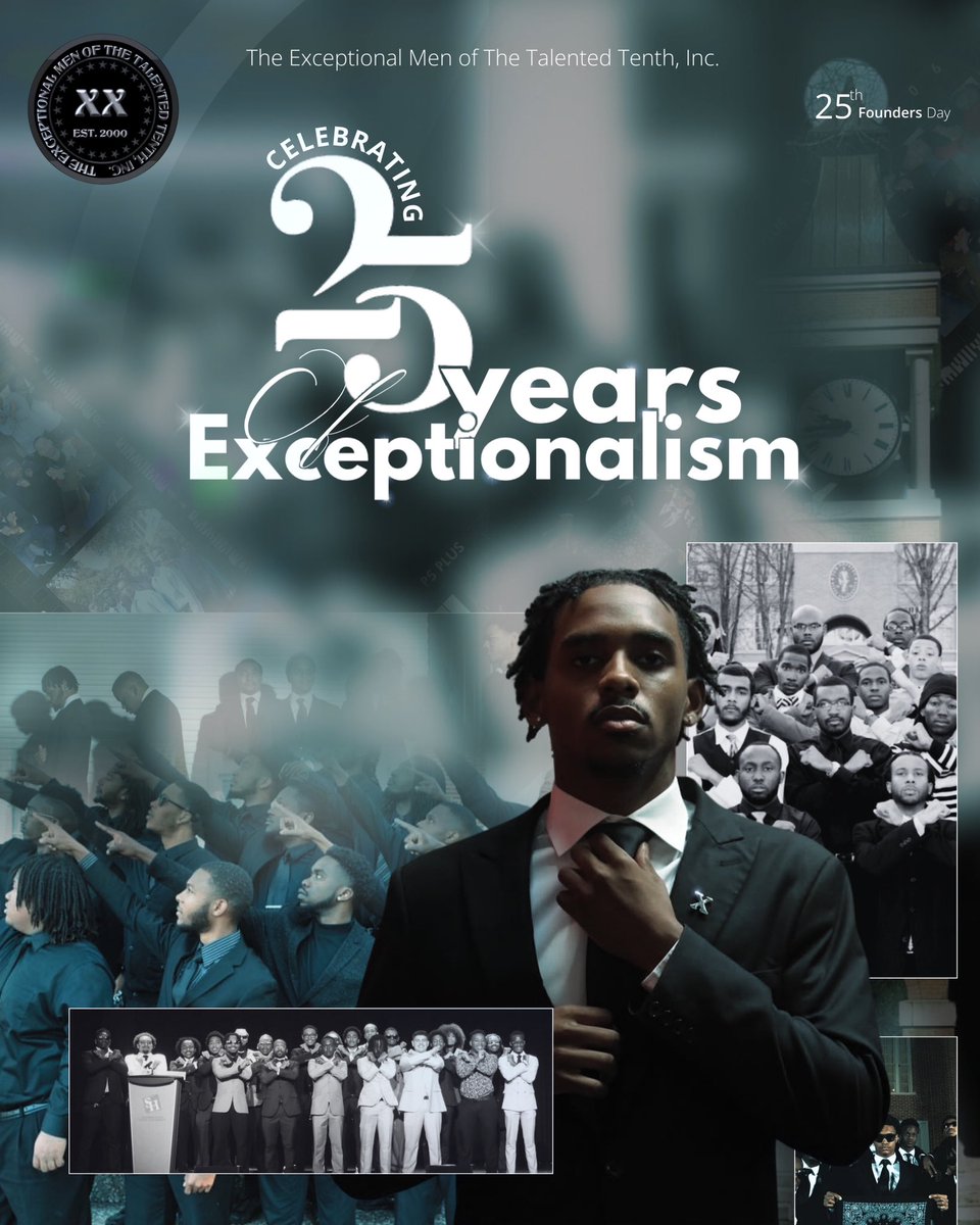 For 25 years, a nation founded on brotherhood and exceptionalism has stood the test of time. Men from all walks of life have united to uplift their communities and make a lasting impact.

Today, we honor 25 years of legacy, leadership, and service.

Happy Founder’s Day✖️✖️