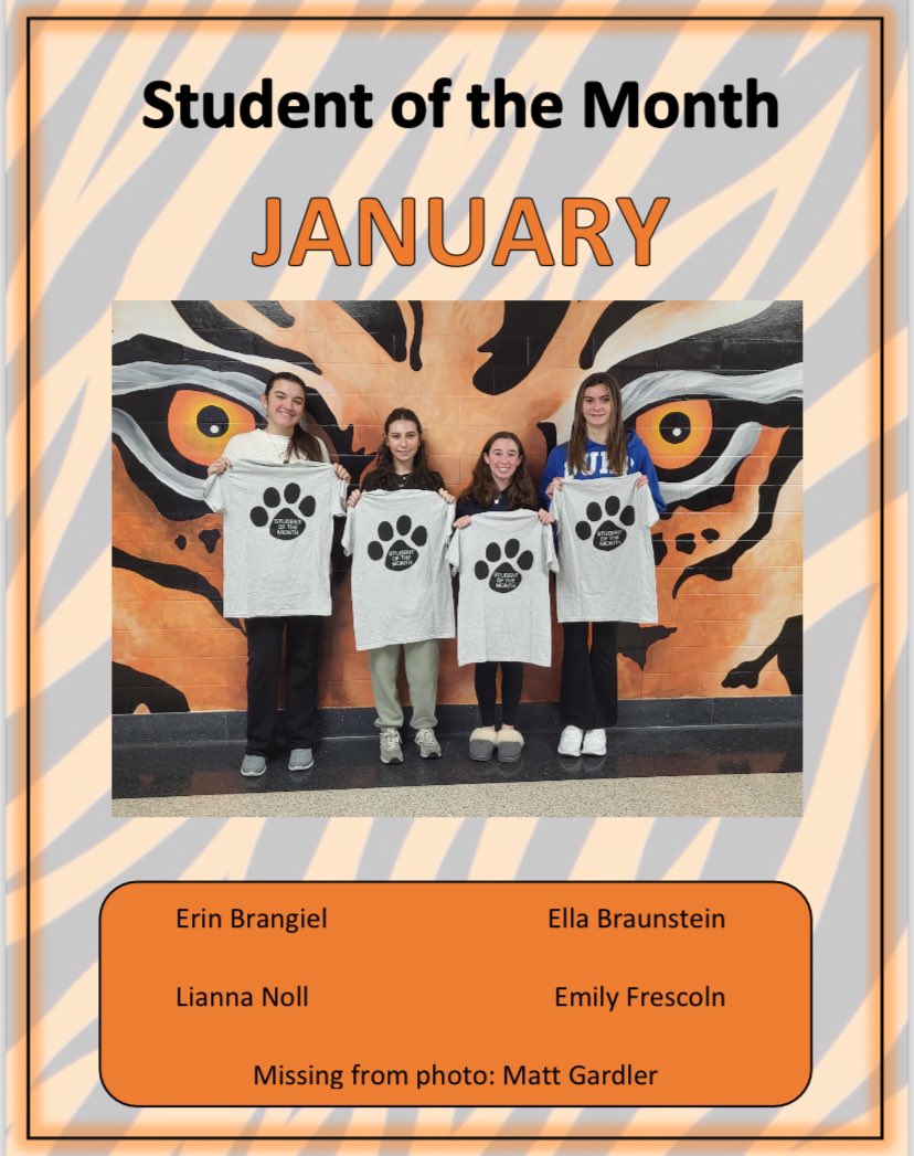 MN Athletics (@mnathletics) on Twitter photo Congrats to our students of the month! Erin Brangiel, Lianna Noll, Ella Braunstein, Emily Frescoln and Matt Gardler. Great work. Tiger Pride <a href="/marplenewtown/">Marple Newtown HS</a> <a href="/TigermusicChoir/">Marple Newtown Choir</a> <a href="/MNGirlsLAX/">MNGirlsLAX</a> <a href="/MNBoysBBall/">Marple Newtown Boys Basketball</a> <a href="/DTMattSmith/">-</a> <a href="/MBarkannNBCS/">Michael Barkann</a> <a href="/DelcoSports/">Daily Times Sports</a> <a href="/sportsdoctormd/">Matthew De George</a> <a href="/BillMaas/">Bill Maas</a> <a href="/TerryToohey/">Terry Toohey</a> Congrats to our students of the month! Erin Brangiel, Lianna Noll, Ella Braunstein, Emily Frescoln and Matt Gardler. Great work. Tiger Pride <a href="/marplenewtown/">Marple Newtown HS</a> <a href="/TigermusicChoir/">Marple Newtown Choir</a> <a href="/MNGirlsLAX/">MNGirlsLAX</a> <a href="/MNBoysBBall/">Marple Newtown Boys Basketball</a> <a href="/DTMattSmith/">-</a> <a href="/MBarkannNBCS/">Michael Barkann</a> <a href="/DelcoSports/">Daily Times Sports</a> <a href="/sportsdoctormd/">Matthew De George</a> <a href="/BillMaas/">Bill Maas</a> <a href="/TerryToohey/">Terry Toohey</a>