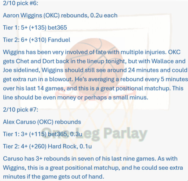 One-Leg Parlay tweet media