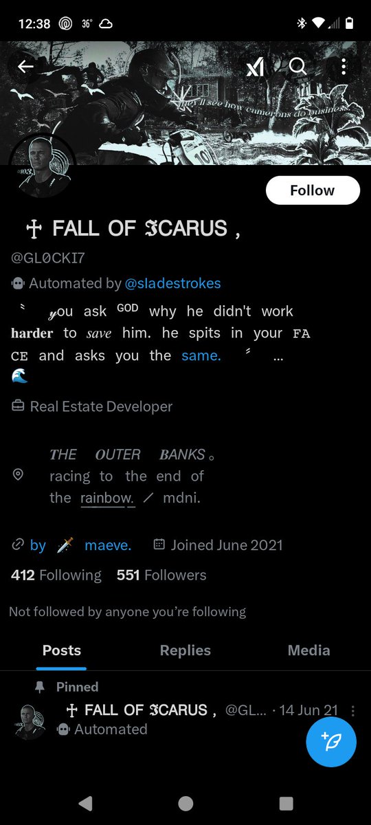 to not do it. mind your business, i hope this helps!!

but while i'm here, why don't we talk about how i accidentally mistook you for one of my mutuals? @/GL0CKI7, aka maeve/sladestrokes? you have a nearly identical username and layout, even maeve said it was identical. +