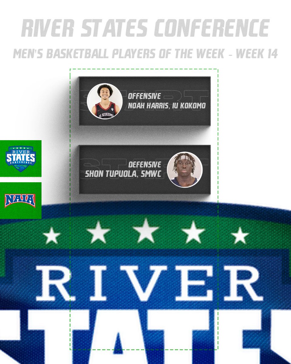 River States Conference (@riverstatesconf) on Twitter photo Seven different RSC schools represented in this week's Players of the Week!
<a href="/IUKAthletics/">IU Kokomo Athletics</a>, <a href="/SMWCAthletics/">𝐒𝐌𝐖𝐂 𝐀𝐭𝐡𝐥𝐞𝐭𝐢𝐜𝐬</a>, and <a href="/iueredwolves/">IU East Red Wolves</a> all win three, @RioRedStorm and <a href="/SSUBears/">SSU Bears Athletics</a> win two, and <a href="/GoMidwayEagles/">Midway Eagles</a> and <a href="/BresciaBearcats/">Brescia University Athletics</a> win one!
(Basketball & Men's Volleyball pictured below) Seven different RSC schools represented in this week's Players of the Week!
<a href="/IUKAthletics/">IU Kokomo Athletics</a>, <a href="/SMWCAthletics/">𝐒𝐌𝐖𝐂 𝐀𝐭𝐡𝐥𝐞𝐭𝐢𝐜𝐬</a>, and <a href="/iueredwolves/">IU East Red Wolves</a> all win three, @RioRedStorm and <a href="/SSUBears/">SSU Bears Athletics</a> win two, and <a href="/GoMidwayEagles/">Midway Eagles</a> and <a href="/BresciaBearcats/">Brescia University Athletics</a> win one!
(Basketball & Men's Volleyball pictured below)