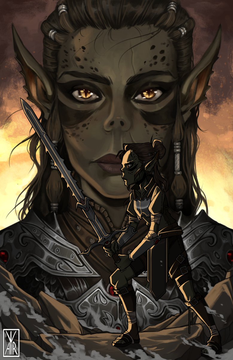hey !
#Laezel #BG3 #BaldursGate3 #larianstudios #fanart