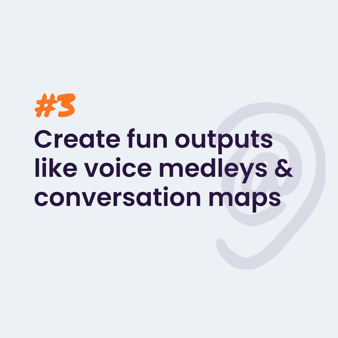 Reason #3 to apply to Cortico on Campus!

You're not just having conversations — you're making them last.

Starting with recording small-group conversations, you’ll be able to make sense of &amp; creatively share what's been said.

Learn more &amp; apply now!
cortico.ai/news/cortico-o…