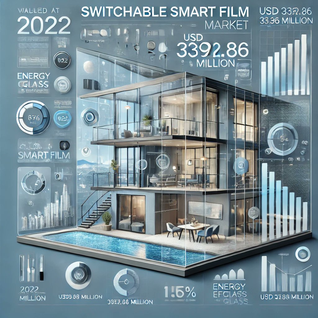 supriya_chobe's tweet image. &quot;Transforming glass with a touch, the #switchable smart film market is redefining privacy and energy efficiency! ✨🔳 #SmartFilm #TechInnovation&quot;

Know More:shorturl.at/jbfuI