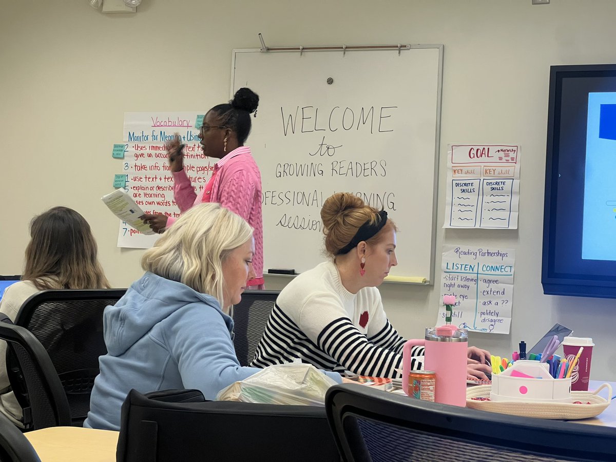 Loving our time learning together as we dive into the progression of key skills within the reading hierarchy! Exploring how foundational skills build toward deeper comprehension and lifelong literacy. <a href="/GrowingRdrsGA/">GrowingReaders_GA</a> <a href="/GOSA_GA/">GOSA</a>