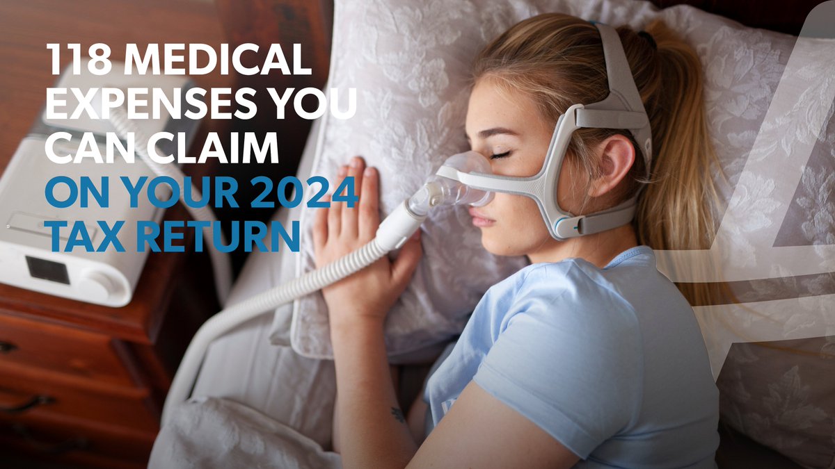 If you paid for medical expenses out of pocket and were not reimbursed, you may be eligible for a tax credit.

Here's a list of 118 medical expenses you can claim on your 2024 tax return.

Visit bit.ly/4aS6XMC to learn more.