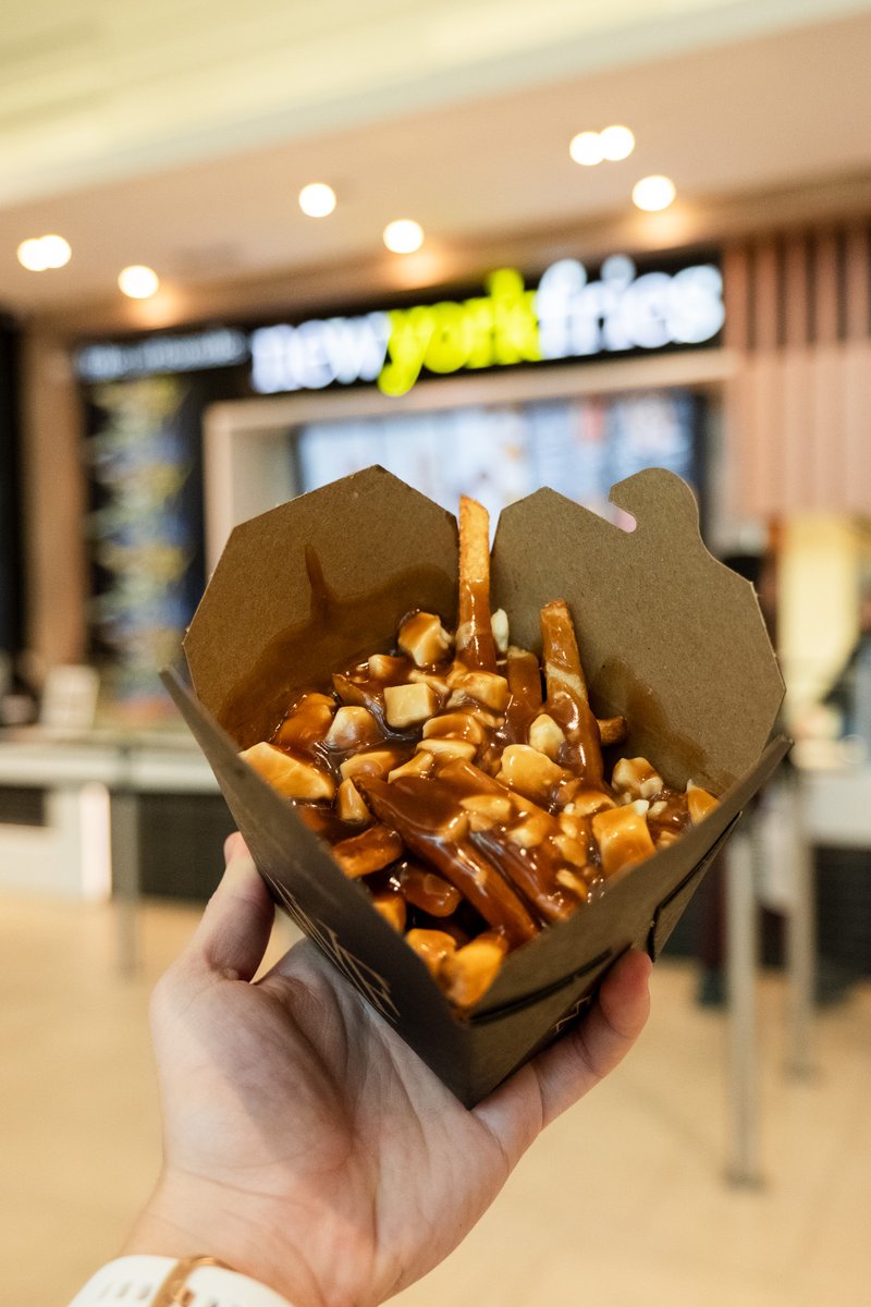 Buy any regular sized poutine and drink &amp; get your 2nd regular-size poutine FREE @newyorkfries
Offer is available to New York Fries Fry Society members only February 10-14 ​Sign Up Here: ow.ly/3HGf50UUKIR

#CambridgeCentre #WhatsYourShoppingJoy #RetailerLove