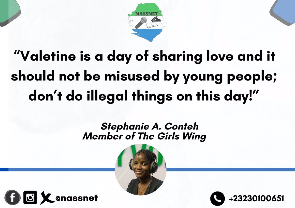 EXCERPTS FROM OUR LAST EDITON!!

👇 🗣🎙#SaloneX #Excerpts #Radiotalk  #ValentinesWeek