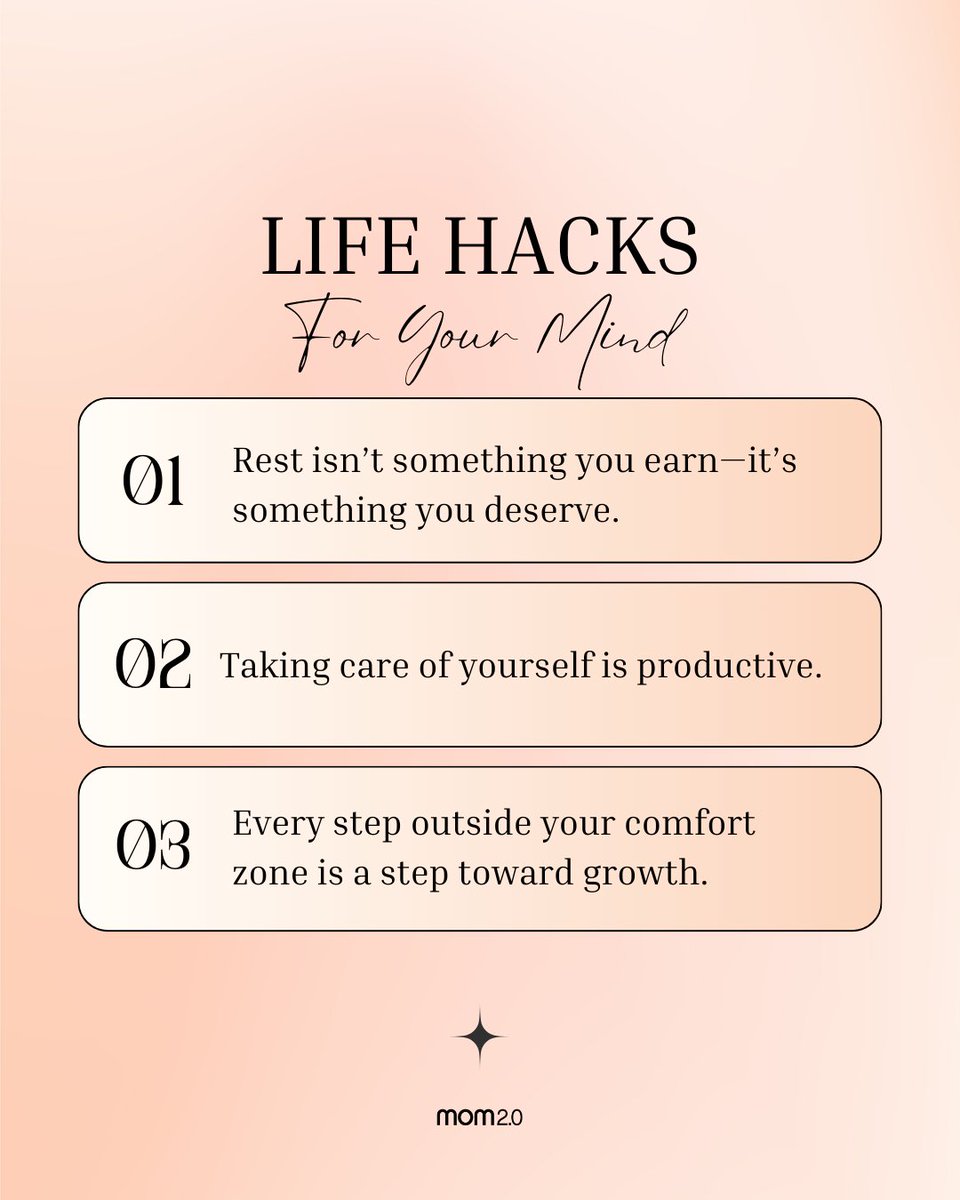 💡 What’s your favorite life hack for keeping your mind thriving? Drop it below! ⬇️  #MentalWellness #GlowUpMindset