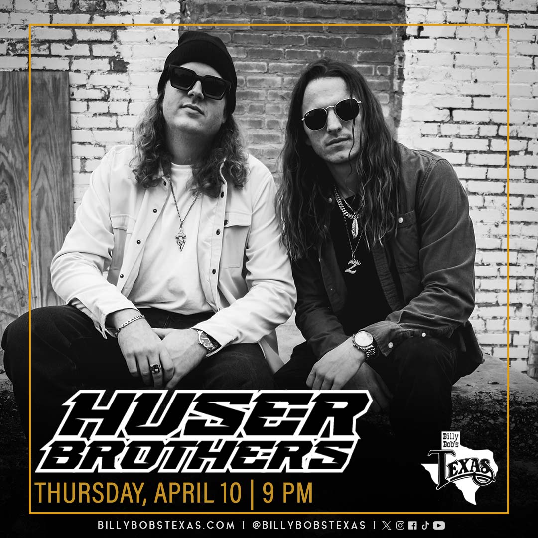 Billy Bob's Texas (@billybobstexas) on Twitter photo JUST ANNOUNCED 😎
<a href="/HUSERBROTHERS/">Huser Brother Band</a> are headed to the World's Largest Honky Tonk on Thursday, April 10.
Tickets go on sale THIS FRIDAY at 10 AM CST! JUST ANNOUNCED 😎
<a href="/HUSERBROTHERS/">Huser Brother Band</a> are headed to the World's Largest Honky Tonk on Thursday, April 10.
Tickets go on sale THIS FRIDAY at 10 AM CST!
