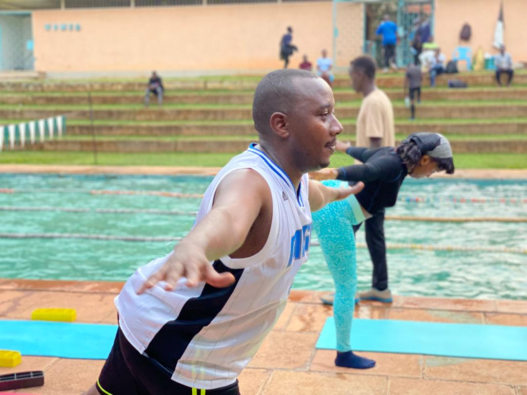 Nothing beats winding up a busy Monday like a good workout at the Gym. Let's go and work out.