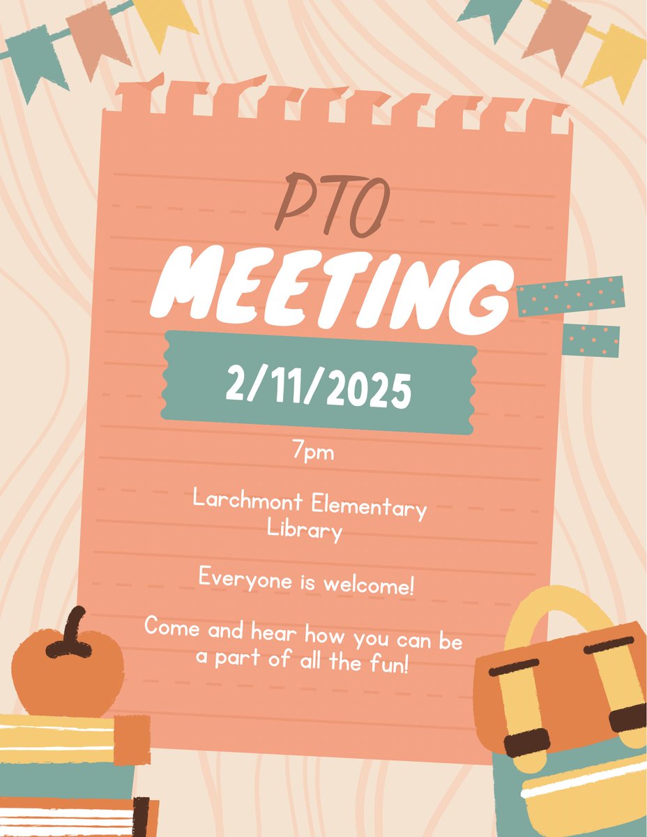 Larchmont Elementary PTO tweet media