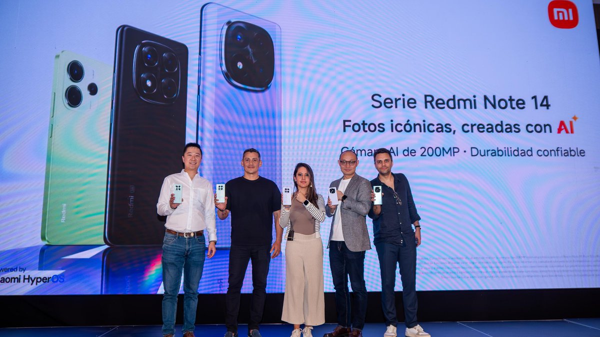 DarioTips's tweet photo. 📢 ¡Xiaomi lanza la serie Redmi Note 14! 📢

🔥 Con cámaras IA de hasta 200MP, diseño resistente al agua y caídas, baterías de larga duración y pantallas 120Hz para una experiencia fluida. Los modelos Pro+ 5G incluyen carga ultra rápida de 120W y Snapdragon® 7s Gen 3. https://t.co/rdThBpNzus