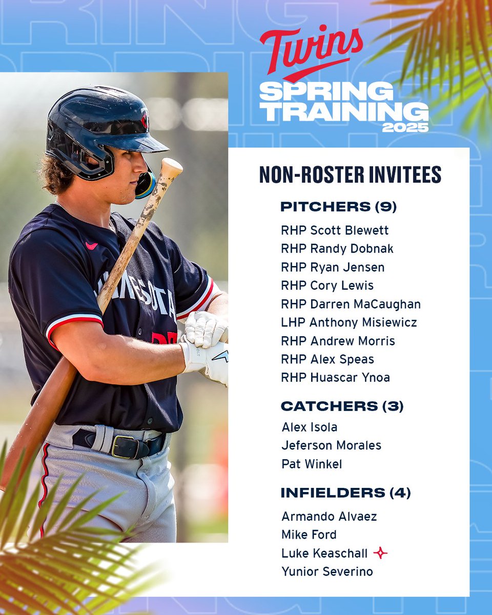 Introducing our 2025 Non-Roster Invitees!