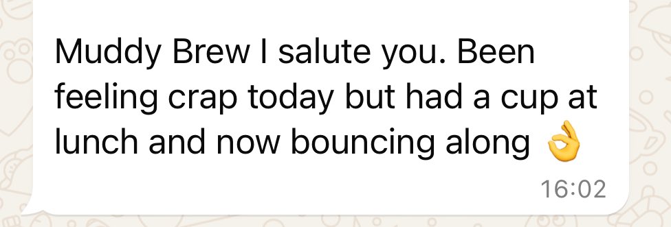 Messages like this 🥰 

With the extra confidence we’re co-founded by <a href="/ChrisKirkland43/">Chris Kirkland</a> 

wellnessonside.com