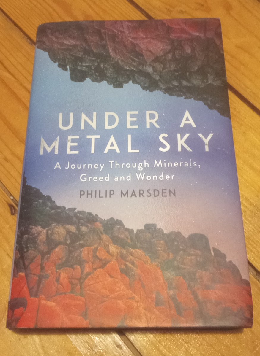 Tim Hannigan (@tim_hannigan) on Twitter photo Under A Metal Sky by <a href="/philip1marsden/">Philip Marsden</a>, out this week, is the very best sort of nonfiction. "Gosh, I didn't know that!" nuggets on every page, a nice vein of Cornish connection running throughout, and towards the end a sustained lode of pure travel writing gold. Highly recommended. Under A Metal Sky by <a href="/philip1marsden/">Philip Marsden</a>, out this week, is the very best sort of nonfiction. "Gosh, I didn't know that!" nuggets on every page, a nice vein of Cornish connection running throughout, and towards the end a sustained lode of pure travel writing gold. Highly recommended.