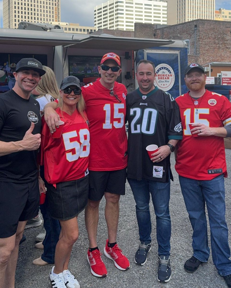 FLY EAGLES FLY! 🦅🏆 Champions through and through—congrats on the epic win! 💚 Big thanks to everyone who joined the SRS XTV pregame tailgate. What a blast! 🙌 #SuperBowlChamps #GoBirds #SRSXTV