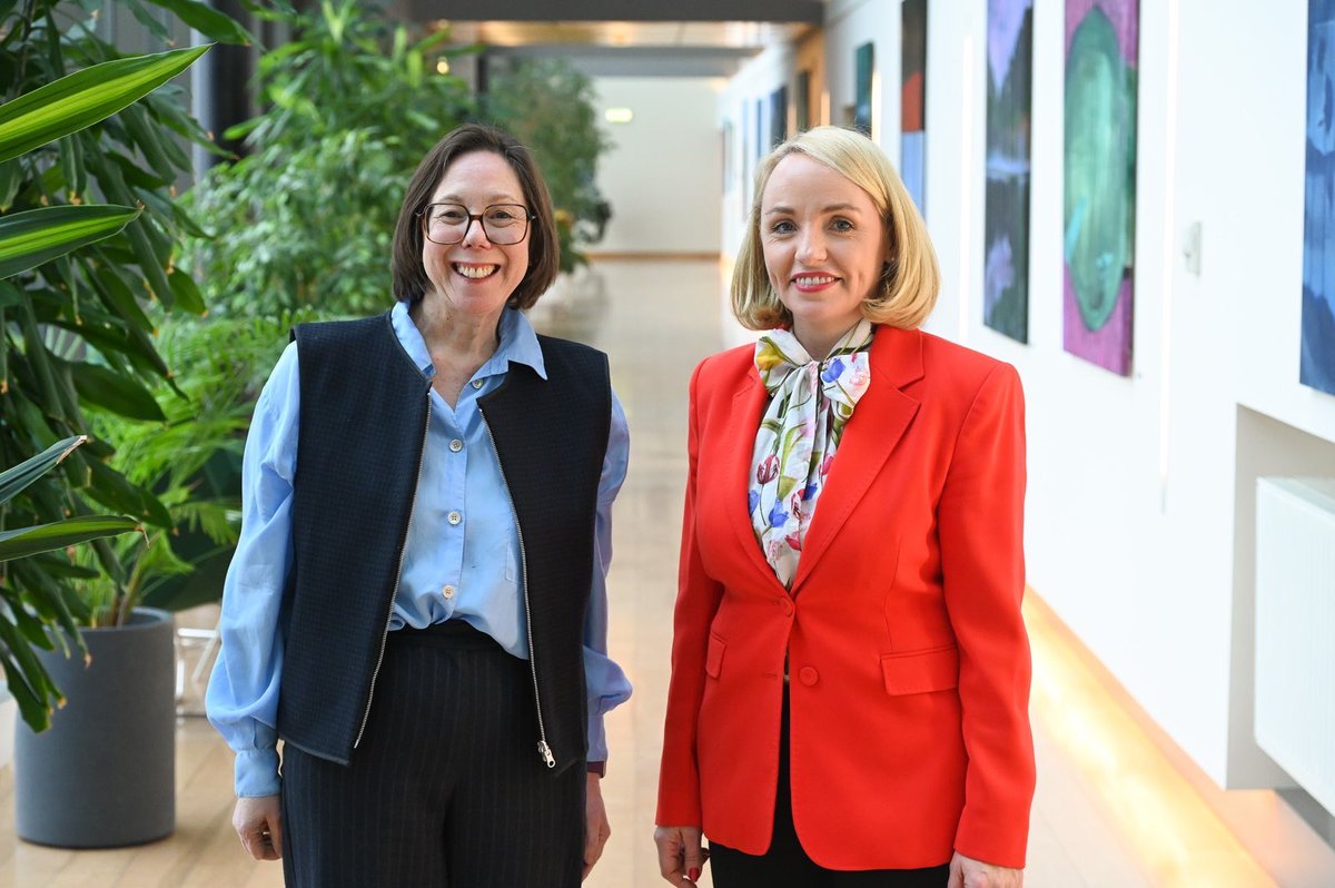 A pleasure meeting Ambassador Nieves Blanco <a href="/EmbEspanaLituan/">@Embajada de España en Lituania</a>. Upholding international law and humanitarian law principles today is the fundamental investment into the peaceful tomorrow. And justice with accountability is the other side of the same coin!