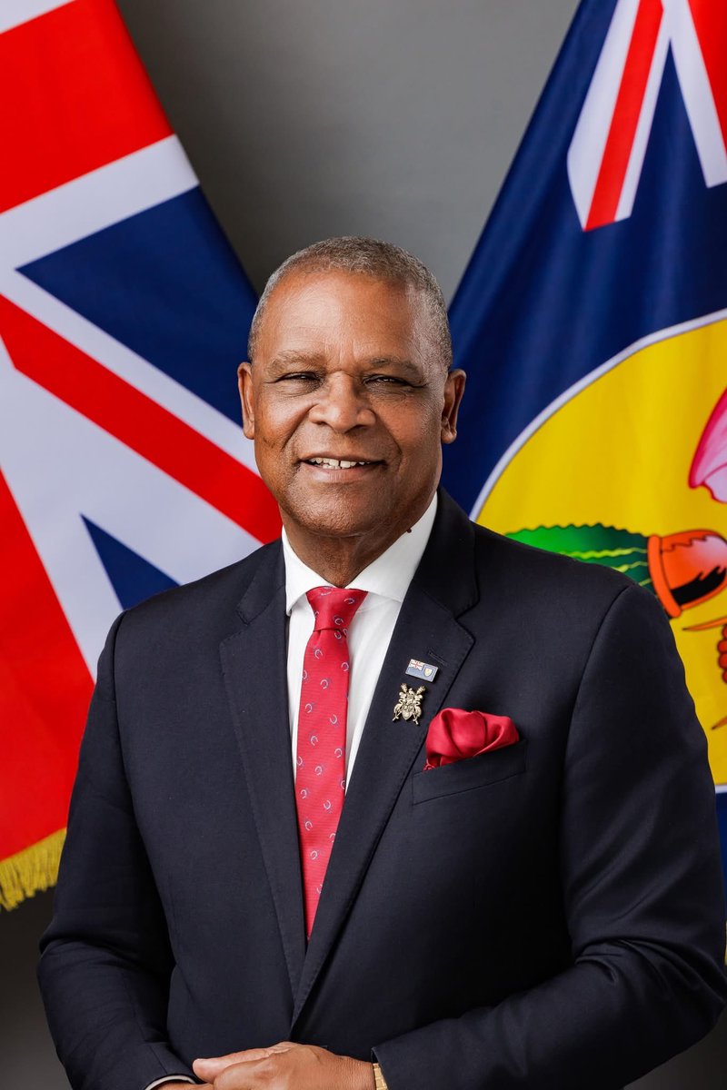 Official Portrait of the Premier of the Turks and Caicos Islands, Honourable Charles Washington Misick, OBE, dedicated to serving the people of the Islands with integrity, vision, and leadership for a prosperous future.