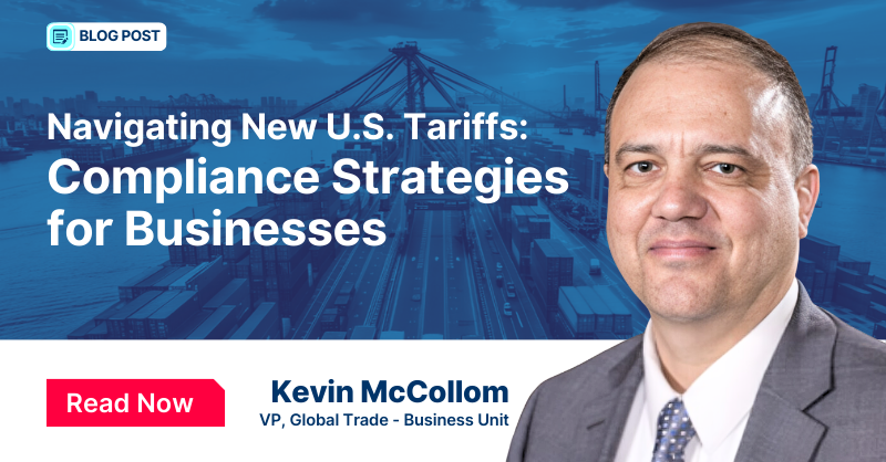 📢 New U.S. tariffs are shaking up global trade! How can businesses stay compliant?

In his blog, Kevin (<a href="/SAPTradeGeek/">Kevin McCollom</a>), VP of Global Trade at ArchLynk, shares insights on:
✔️ Compliance risks
✔️ Tariff mitigation
✔️ Tech-driven solutions

Read more: [hubs.ly/Q035_sSQ0]