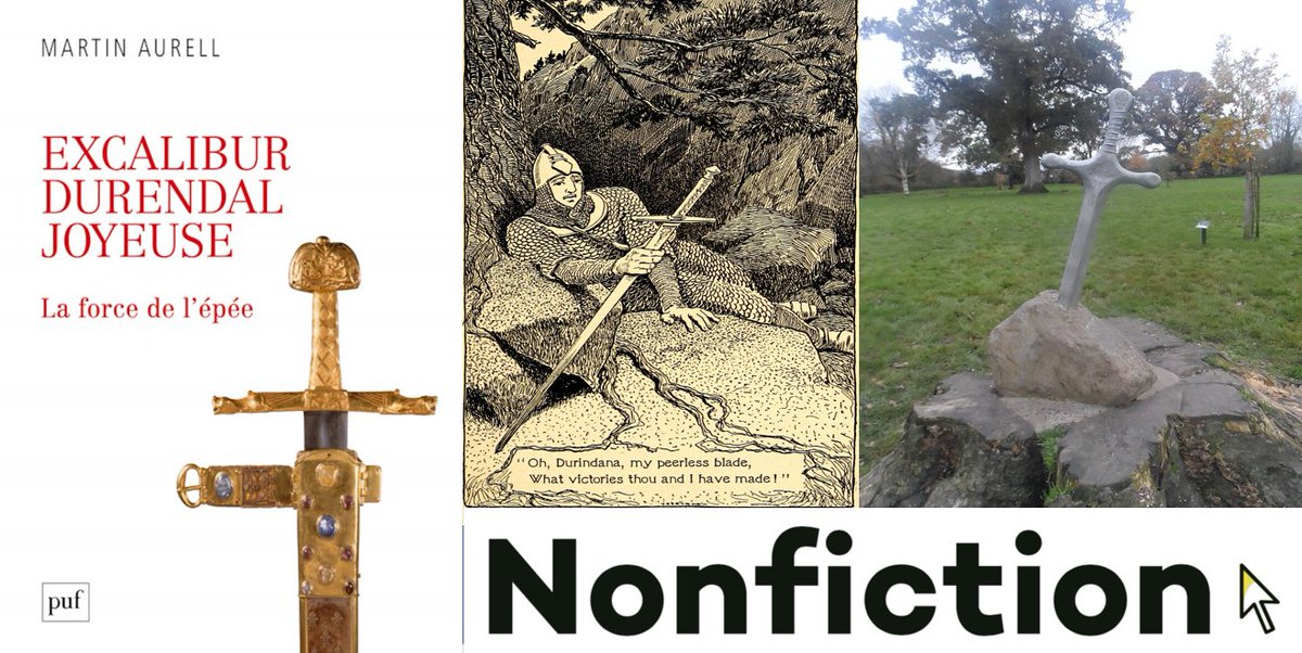 Après le décès de l'historien Martin Aurell, nous remettons à l'honneur son ouvrage : Excalibur, Durendal, Joyeuse. La force de l'épée. Recension de Justine Audebrand: "Le Moyen Âge à la pointe de l'épée".
nonfiction.fr/article-11152-…