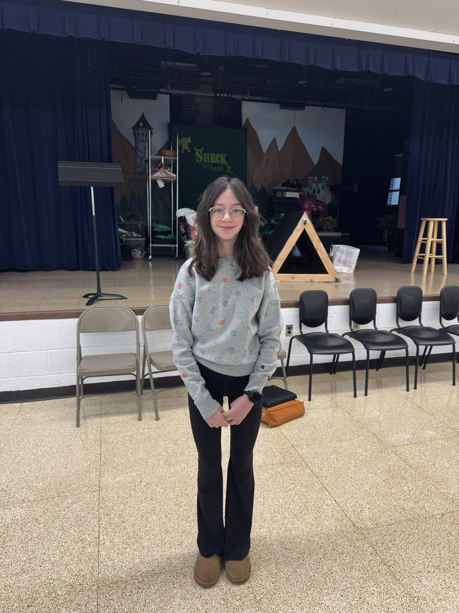 Congratulations to 7th grader Avery Slovak, our spelling bee champ!  The winning word? Ocelot!