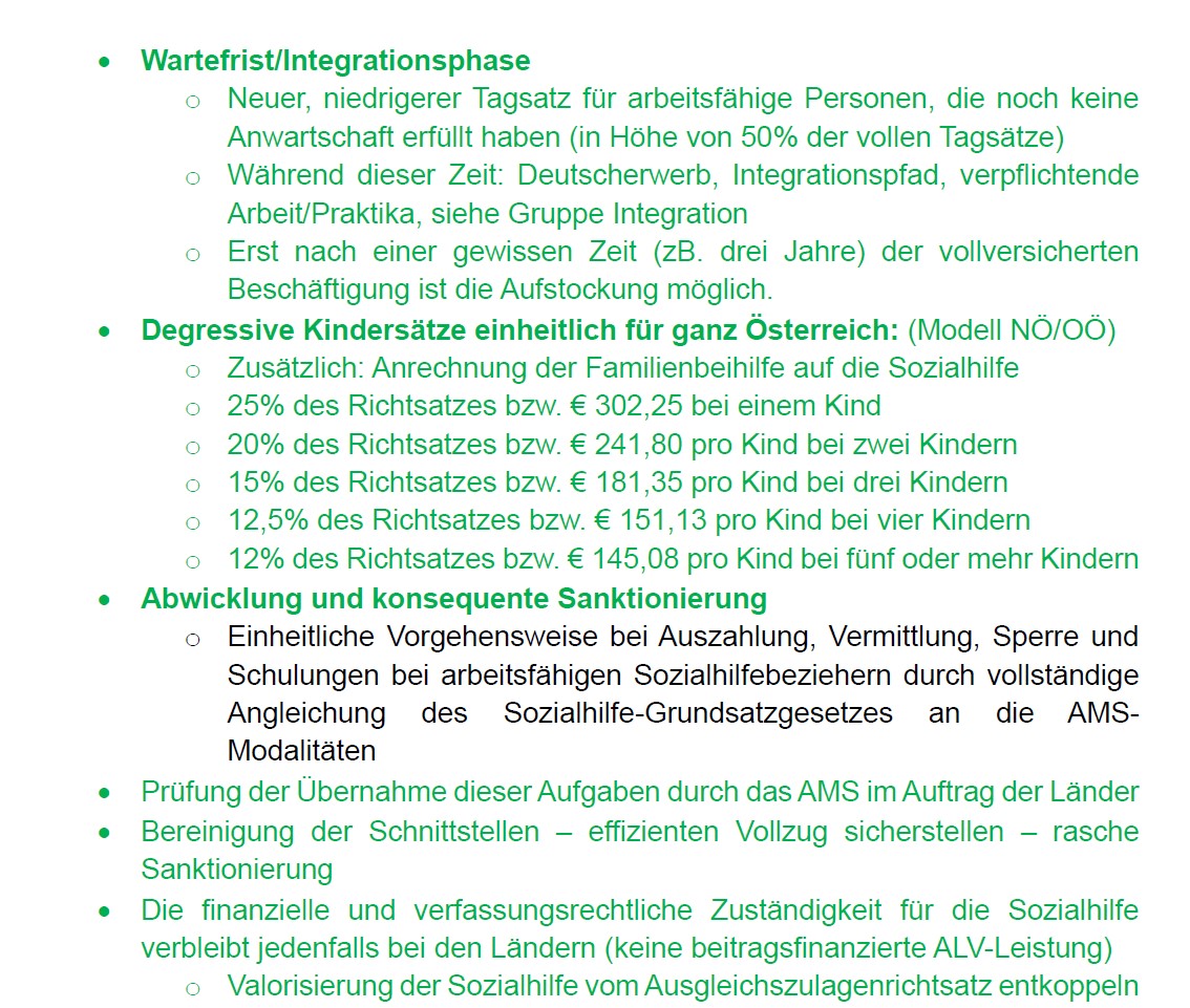 mit <a href="/diegruenen/">Die Grünen</a> gäbs so etwas nicht.

einer auf #sozialhilfe / #mindestsicherung angewiesenen alleinerziehenden mutter mit zwei kindern (8 bzw. 11 jahre) einfach mal € 397,- pro monat zu streichen. darauf haben sich #fpö und #övp geeinigt. 

#erbärmlich #koalitionsverhandlungen