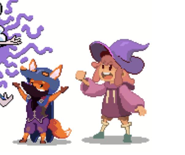 MagicRainStudio's tweet photo. The guys from Tails of Fate @TailsofFate  made this super cute Ila with their hero Reynard! 😍 Love it! They're currently on their Kickstarter and going for a new stretch goal! Let’s go for that console port!💪🎮 https://t.co/wyX0NZ6des