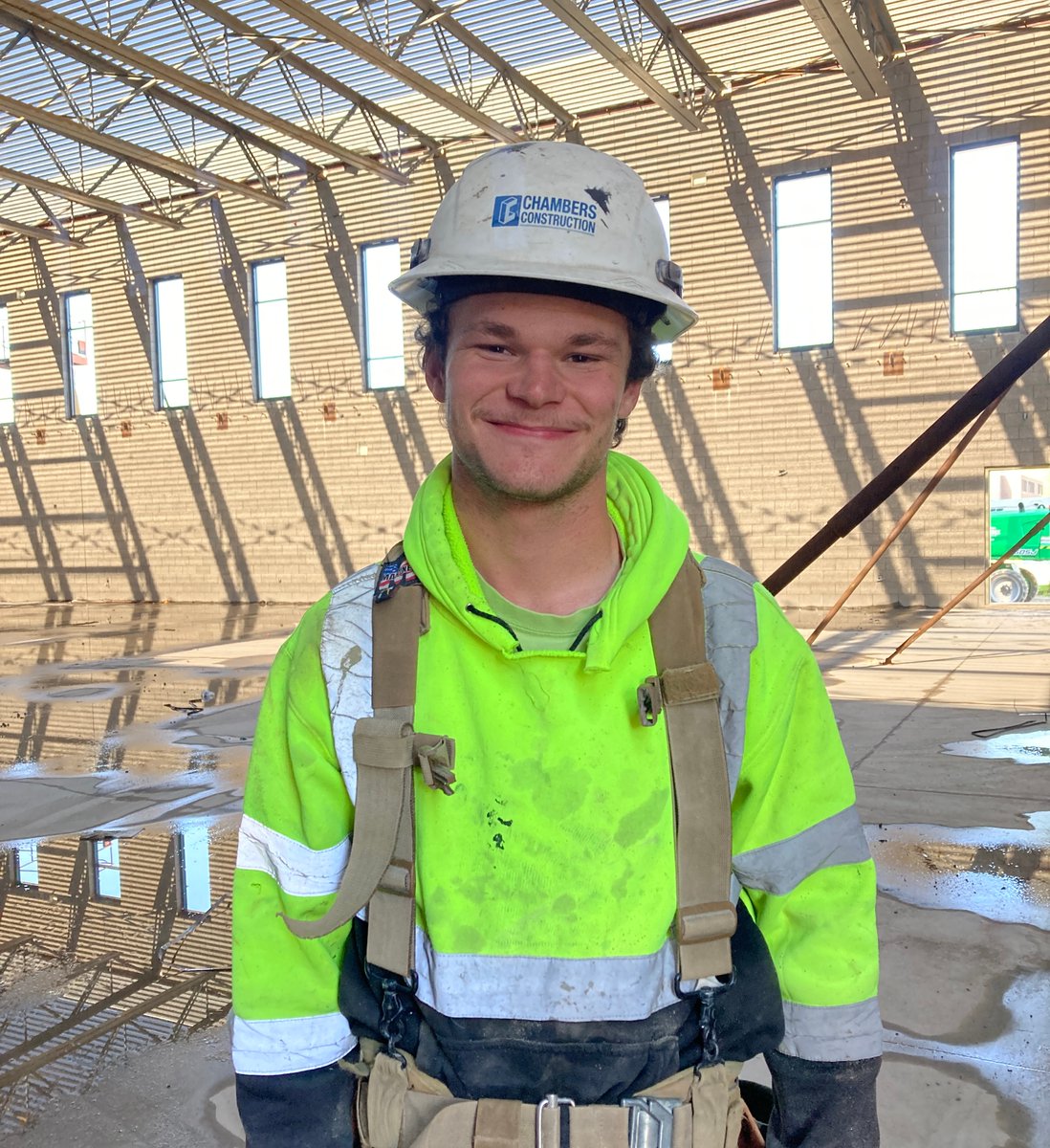 chambersconstr's tweet image. Meet Anderson Vanberg! Anderson graduated from our apprenticeship program in 2023 and has become a great journeyman carpenter. He is currently working on the Rosboro project in Springfield! #MeetTheTeam #GoChambers