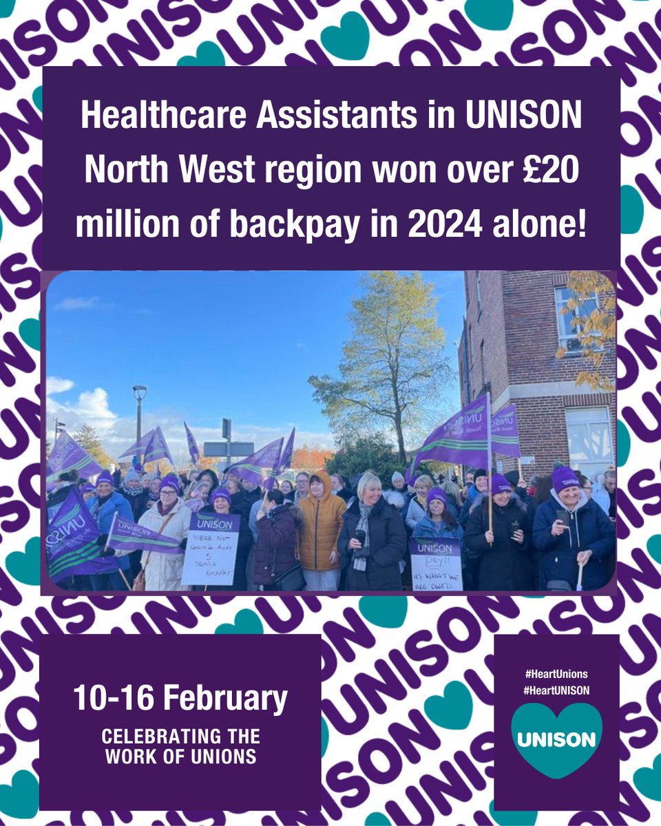 This #HeartUnions week, we're celebrating the region's big wins of 2024 🎉