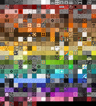 Behrzilla's tweet image. Fun little minecraft color gradient