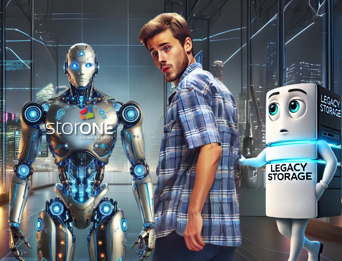 StorOne_Inc's tweet image. 🚶‍♂️ When you realize that expensive legacy storage isn’t the answer anymore...

Why settle for outdated, high-cost solutions when smarter, scalable options are within reach?

#StorONE #AutoTiering #TechInnovation #DataResilience