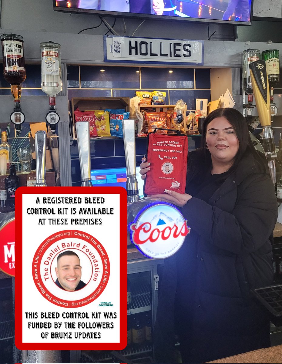 Another bleed control kit handed out ❤️ 

This kit will be registered and available at <a href="/TheRoostBCFC/">The Roost</a>  - #BCFC 💙 

#ControlTheBleed #Birmingham