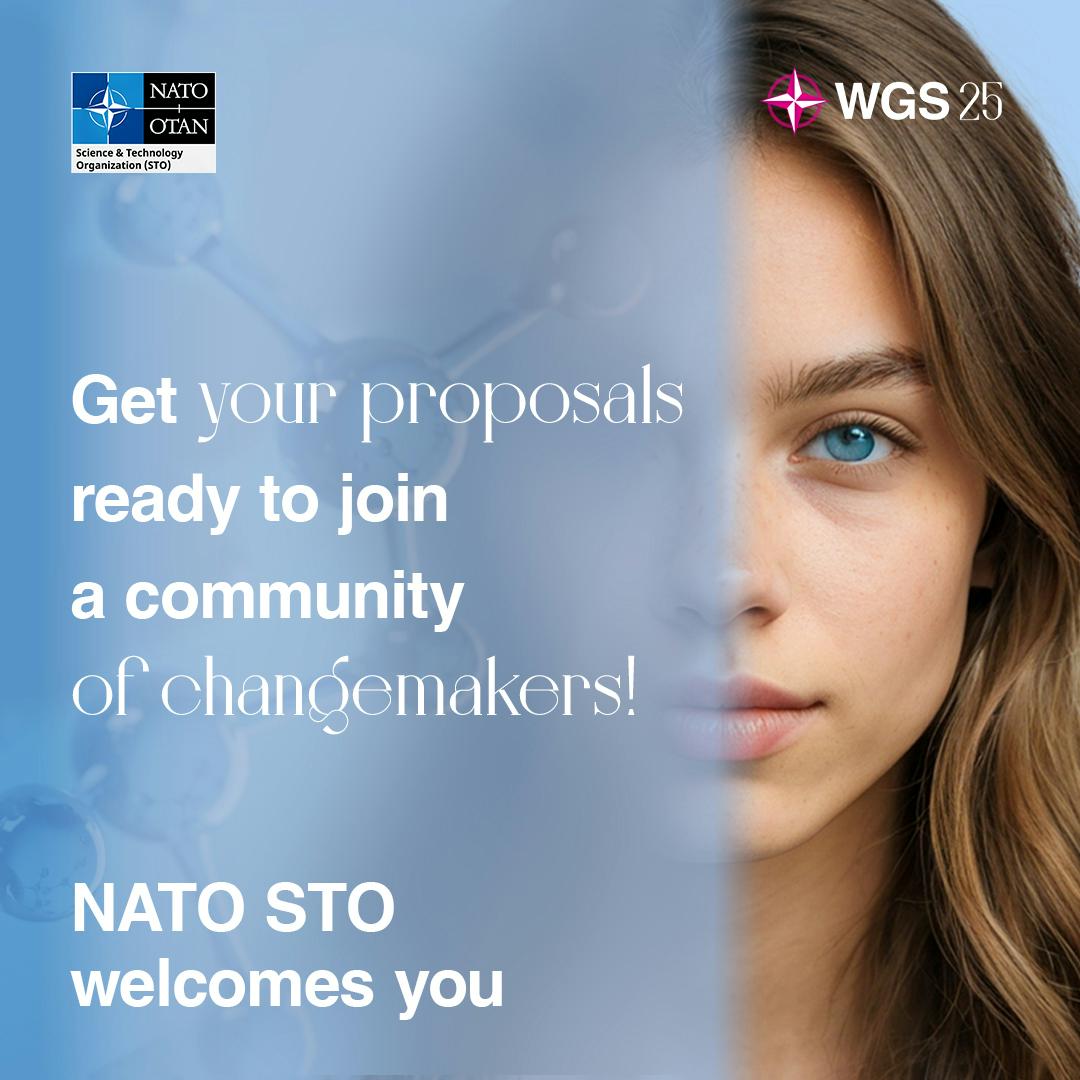 📢Ready, set, apply! 
Applications for NATO STO Women &amp; Girls in Science challenge 2025 open tomorrow!🗓️
Are you a woman between 18-35 years old? We want to hear from you!
#WomenInSTEM #GirlsInSTEM