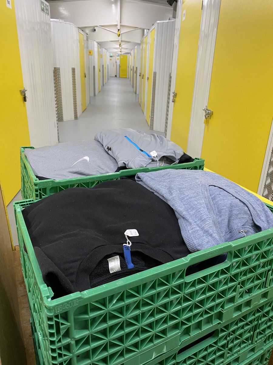 Thank you <a href="/bigyellowss/">Big Yellow</a> #Byfleet our charity storage provider, where we are able to put all the “ready to give out” clothing after it has gone through the system of washing, ironing and labelling according to sizes. 

#JAHH 
#HelpingTheHomeless
👉 bigyellow.co.uk/byfleet-self-s…