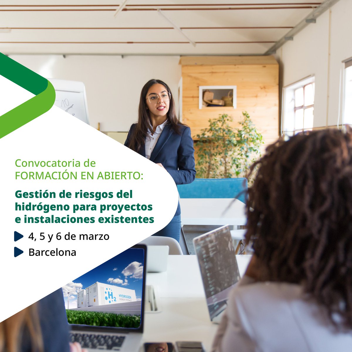 🚀 Nueva convocatoria para nuestra formación en abierto: Gestión de riesgos del Hidrógeno 🔥💨 

📅 𝟰 𝗮𝗹 𝟲 𝗱𝗲 𝗺𝗮𝗿𝘇𝗼 
📍 𝗕𝗮𝗿𝗰𝗲𝗹𝗼𝗻𝗮 (𝗽𝗿𝗲𝘀𝗲𝗻𝗰𝗶𝗮𝗹)

🔗 Inscríbete y fortalece tus competencias en seguridad del hidrógeno: dekra.es/es/gestion-rie…