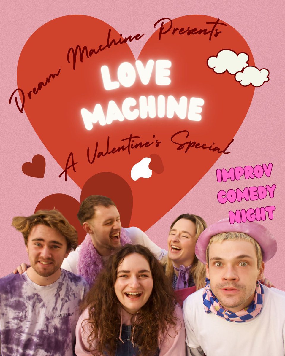💕This Valentines!

<a href="/TheHopeTheatre/">The Hope Theatre</a>
February 16th &amp; 17th
7:45PM  

😍THE LOVE MACHINE IMPROV COMEDY SHOW😍

ticketsource.co.uk/thehopetheatre…