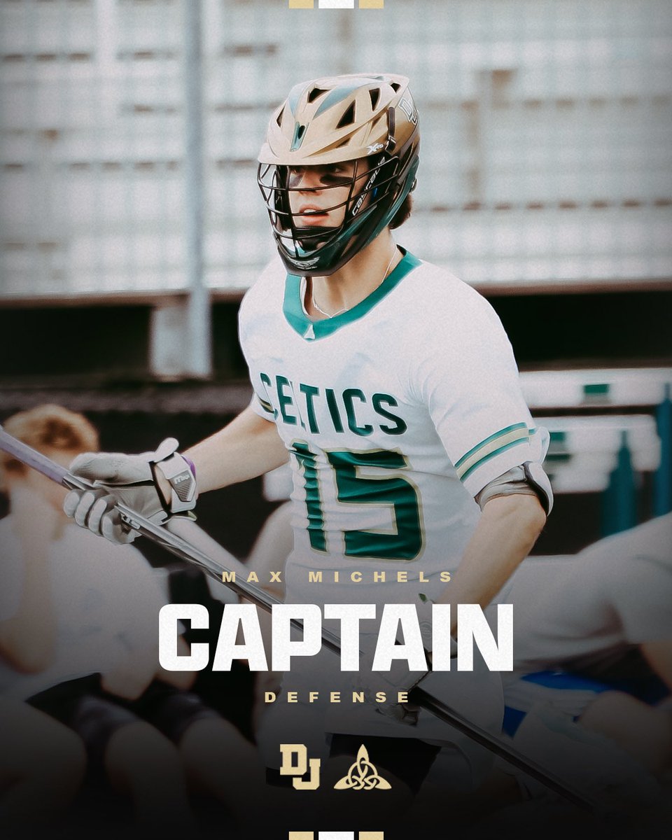 Congratulations to Sr. Defenseman Max Michels on being named Team Captain ⭐️