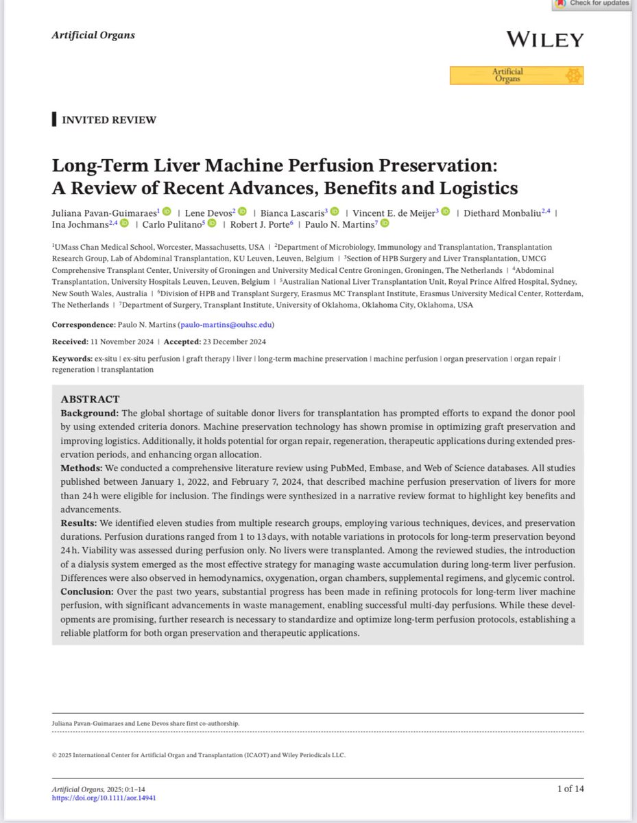 Paulo Martins MD, PhD, FACS tweet media