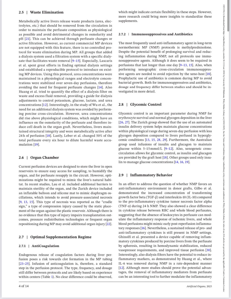 Paulo Martins MD, PhD, FACS (@paulo_martinsmd) on Twitter photo Please check-out our new review paper on:
Long-term Liver Machine Perfusion
Preservation
shorturl.at/Klo4n
#MachinePerfusion
<a href="/ArtifOrgans/">Artificial Organs</a> Please check-out our new review paper on:
Long-term Liver Machine Perfusion
Preservation
shorturl.at/Klo4n
#MachinePerfusion
<a href="/ArtifOrgans/">Artificial Organs</a>