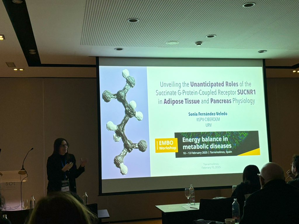 Iñaqui Jiménez-Loygorri (@inaquiconq) on Twitter photo Wrapping up the evening with Sonia Fernández-Veledo, defying what we know about intermediate metabolites! ✍🏼 #EMBOmetabolicDiseases <a href="/EMBOevents/">EMBO Events</a> <a href="/EMBO/">EMBO</a> <a href="/S_FdezVeledo/">Sonia Fdez-Veledo</a> <a href="/RubenNogueiras/">Ruben Nogueiras</a> <a href="/Gsabiolab/">Guadalupe Sabio</a> <a href="/RogerJDavis1/">Roger J Davis</a> Wrapping up the evening with Sonia Fernández-Veledo, defying what we know about intermediate metabolites! ✍🏼 #EMBOmetabolicDiseases <a href="/EMBOevents/">EMBO Events</a> <a href="/EMBO/">EMBO</a> <a href="/S_FdezVeledo/">Sonia Fdez-Veledo</a> <a href="/RubenNogueiras/">Ruben Nogueiras</a> <a href="/Gsabiolab/">Guadalupe Sabio</a> <a href="/RogerJDavis1/">Roger J Davis</a>