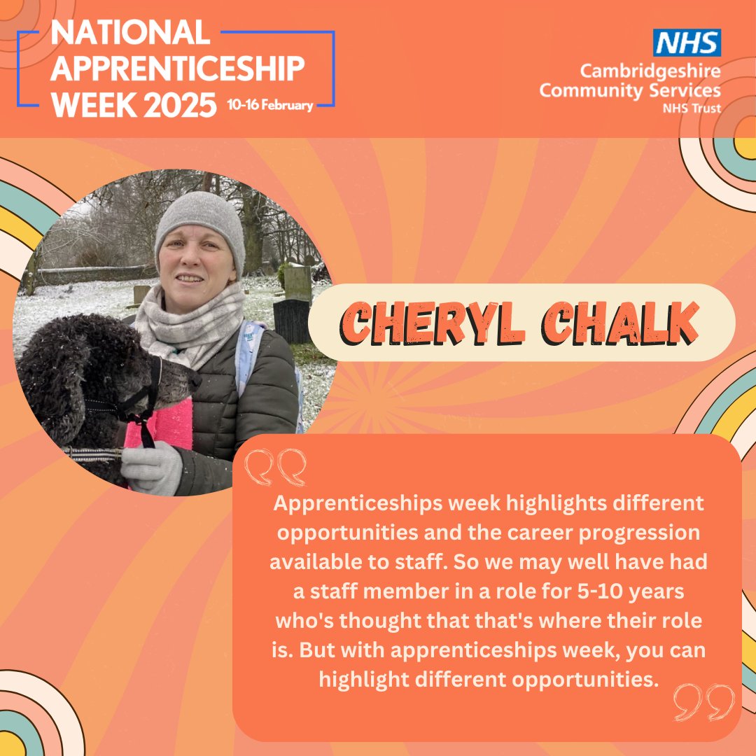 🎙️ New Podcast Alert! 🎙️  As part of National Apprenticeship Week, we’re shining a spotlight on the people who support and inspire our apprentices every day.  Tune in now and hear Cheryl’s insights! bit.ly/CherylNAW2025 💙 #NAW2025 #NHSApprenticeships #GoTeamCCS