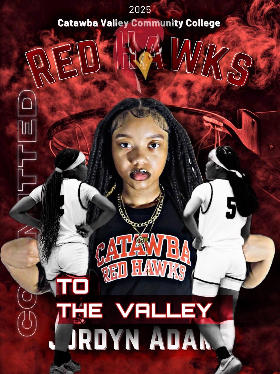 First and foremost, thank you to all the coaches that's shown interest in me.  I appreciate each of you. However, after much thought on my decision, I've decided to commit to The Valley... Catawba Valley Community College.  Thank you <a href="/TishaEngland12/">Tisha England</a> <a href="/CVRedHawksWBB/">Catawba Valley Community College womens basketball</a>. Go Red Hawks!