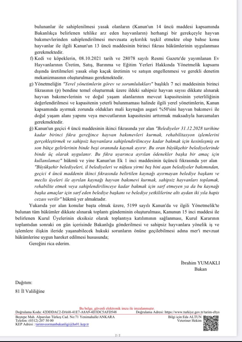 HAYVAN TOPLAMAYANA DEGİL TERK EDİLEN HAYVAN VE BARINAKTAN SALİNAN HAYVANA İLİSKİN CEZA KESİLECEK

2028 KADAR BAKİMEVİ KURMA SARTİ DEVAM !

Algı ile mücadele edelim