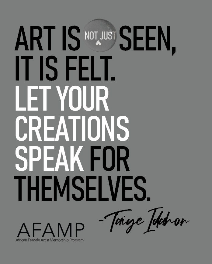 Gcaflife's tweet photo. African Female Mentorship: #GCAF #AFAMP #quotes #inspirational #mentorshipmondays #art #girlpower #artists #hope #ArtistOnTwitter https://t.co/KaeJfR8k5R